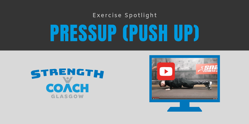 Learn to do your first pushup pressup in Glasgow