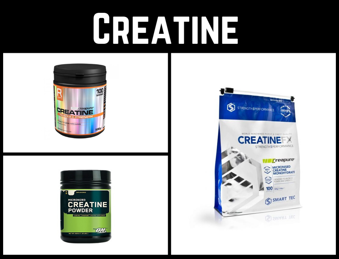 Creatine - 5 Supplements to help you improve strength, build muscle and lose fat - By Strength Coach Glasgow