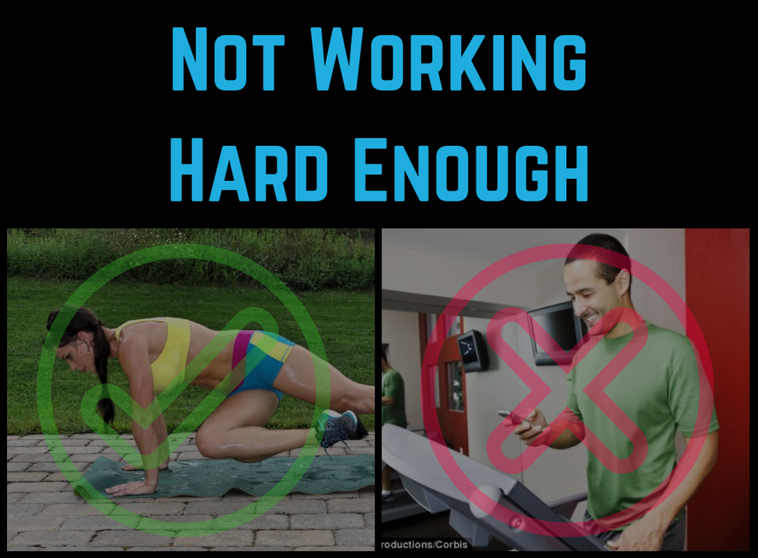 Gym Mistake to Avoid #3 - Not Working Hard Enough