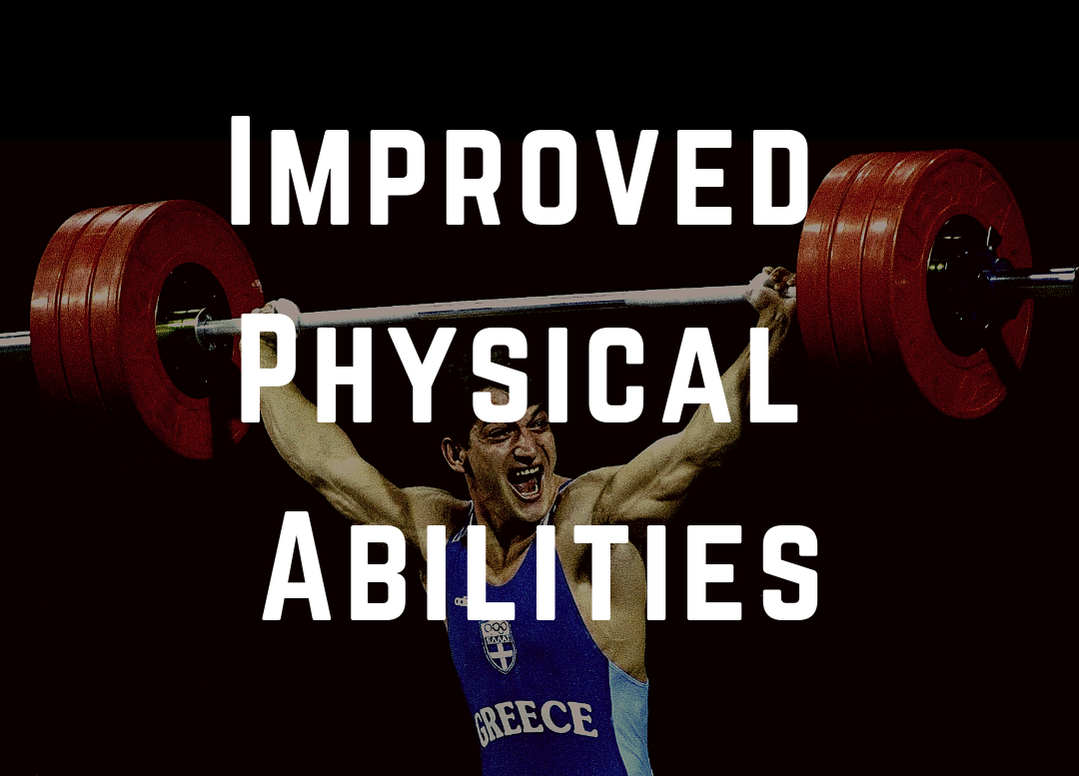 The final benefit of Olympic Weightlifting is the improved physical capabilities that come with getting stronger and more athletic by Strength Coach Glasgow 
